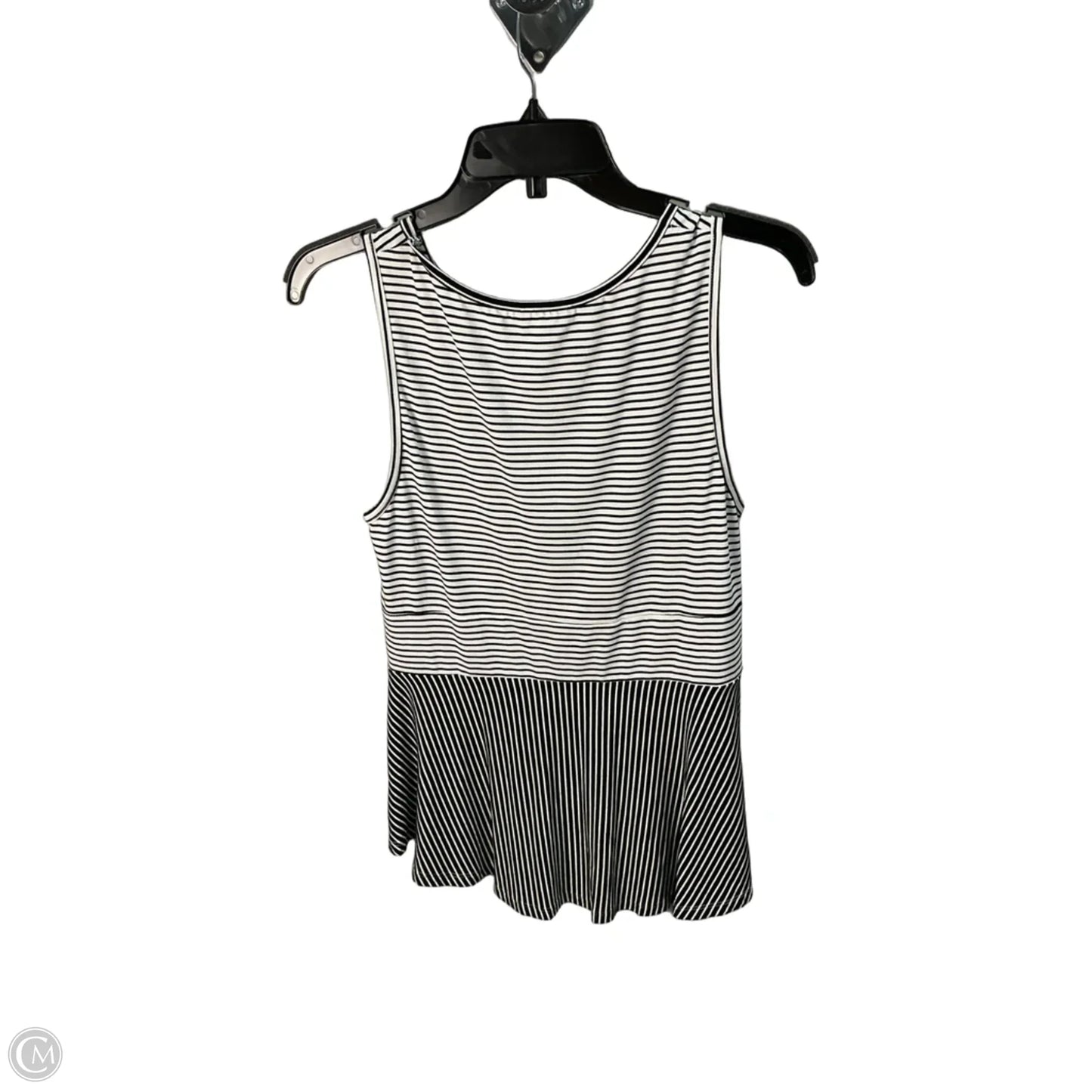 Top Sleeveless By Hem & Thread In Black, Size: M