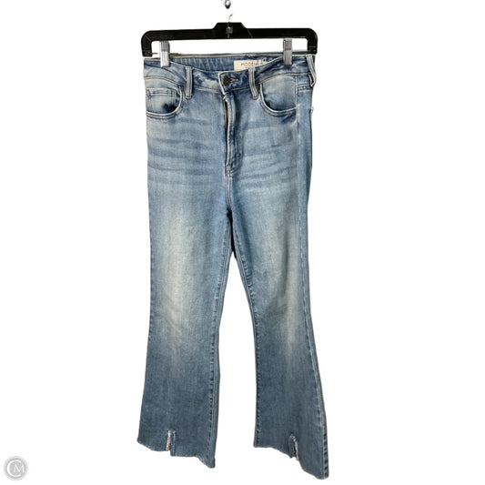 Jeans Flared By Hidden In Blue Denim, Size: 4