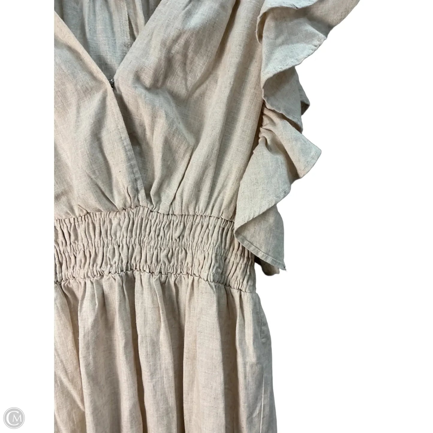 Dress Casual Short By Umgee In Tan, Size: L