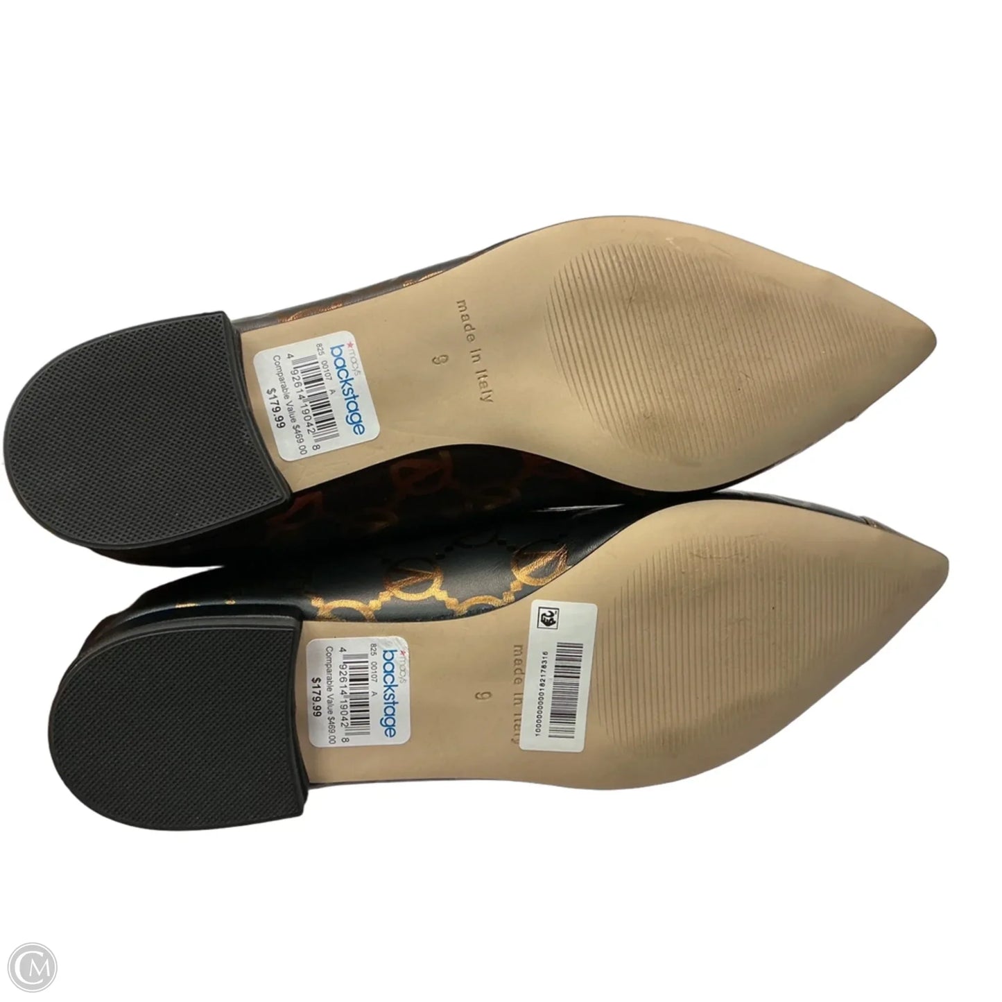 Shoes Designer By Valentino-mario In Black, Size: 9