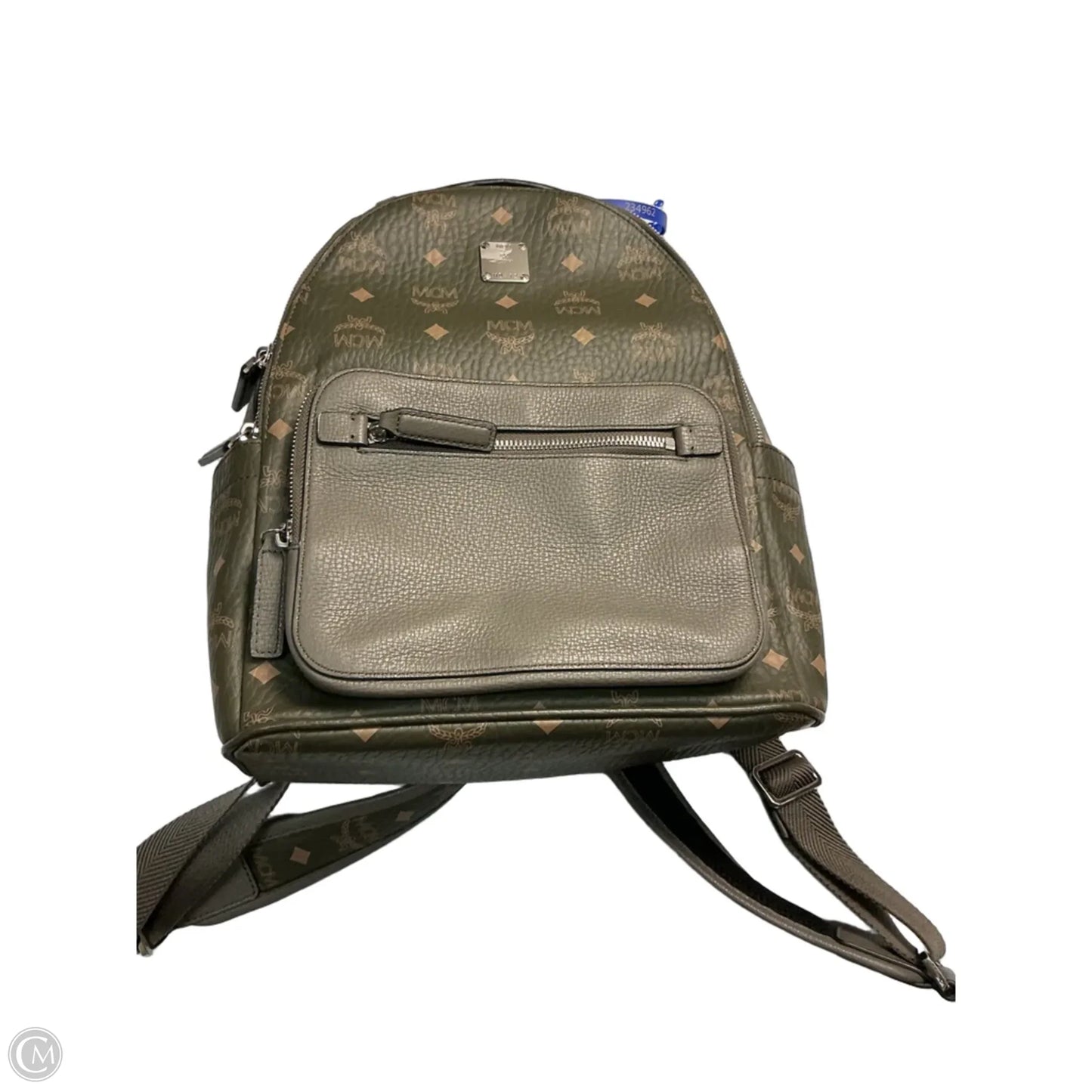 Backpack Luxury Designer By Mcm, Size: Medium