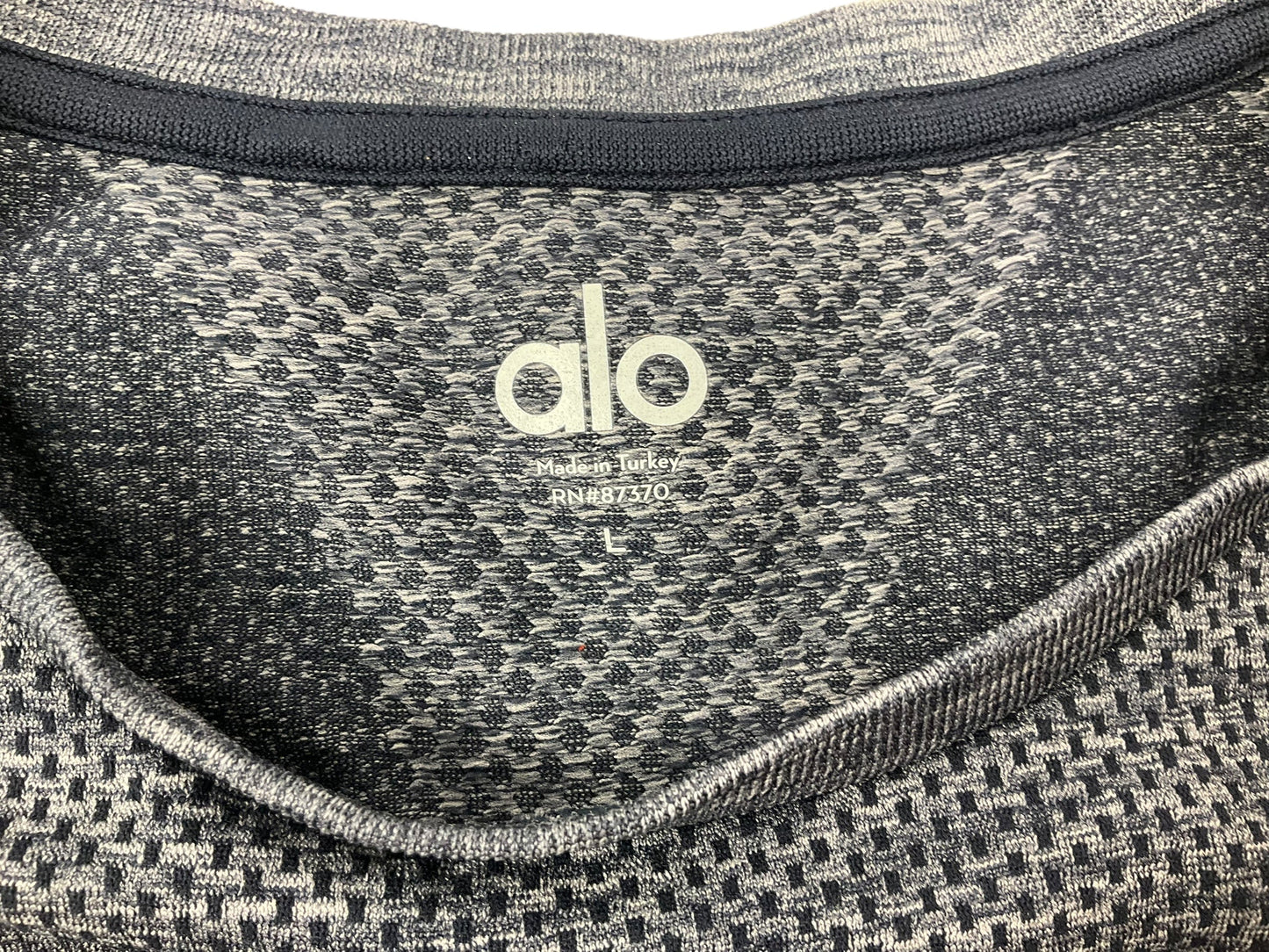 Charcoal Athletic Tank Top Alo, Size L