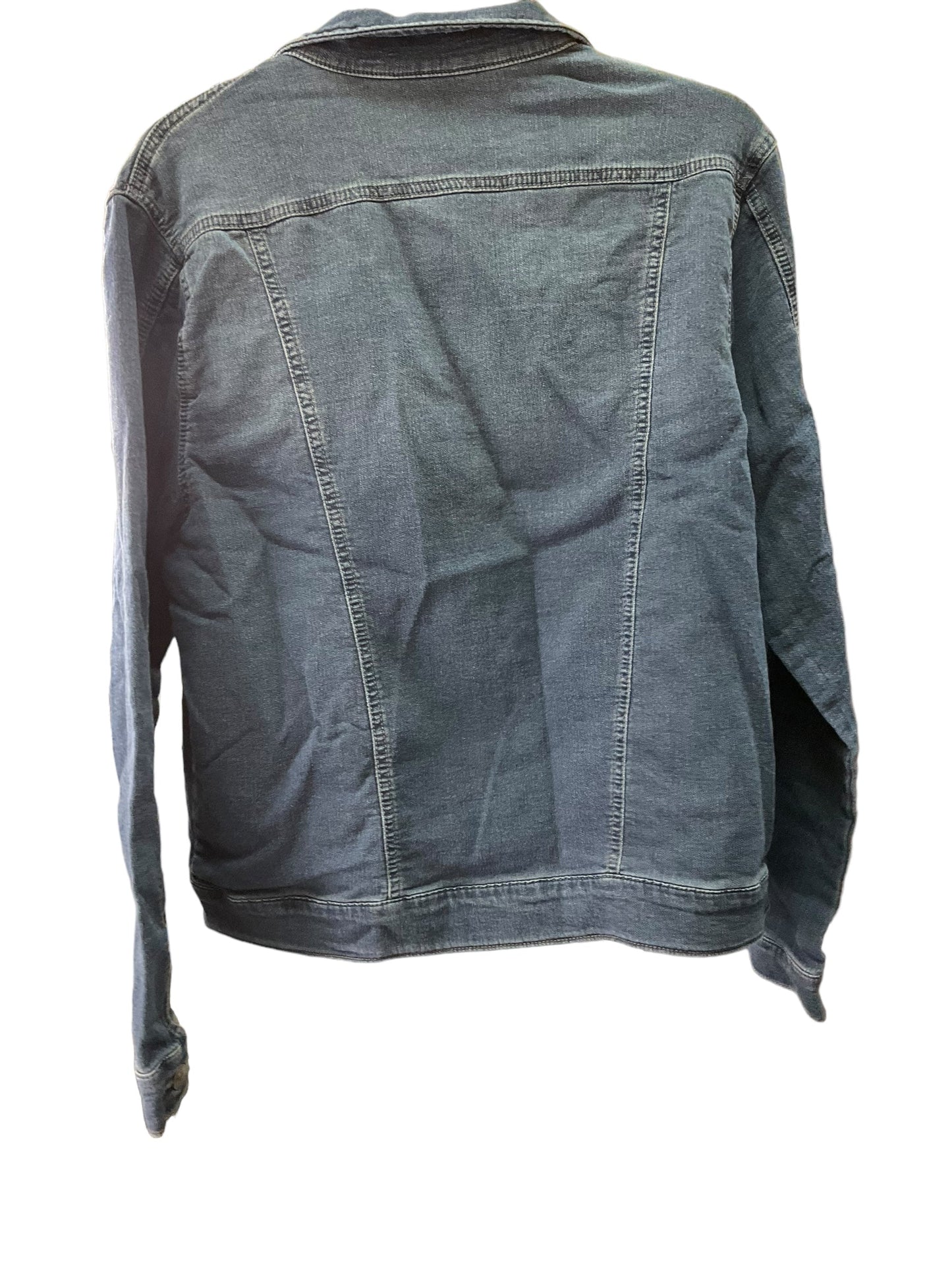 Jacket Denim By Buffalo David Bitton In Denim, Size: L