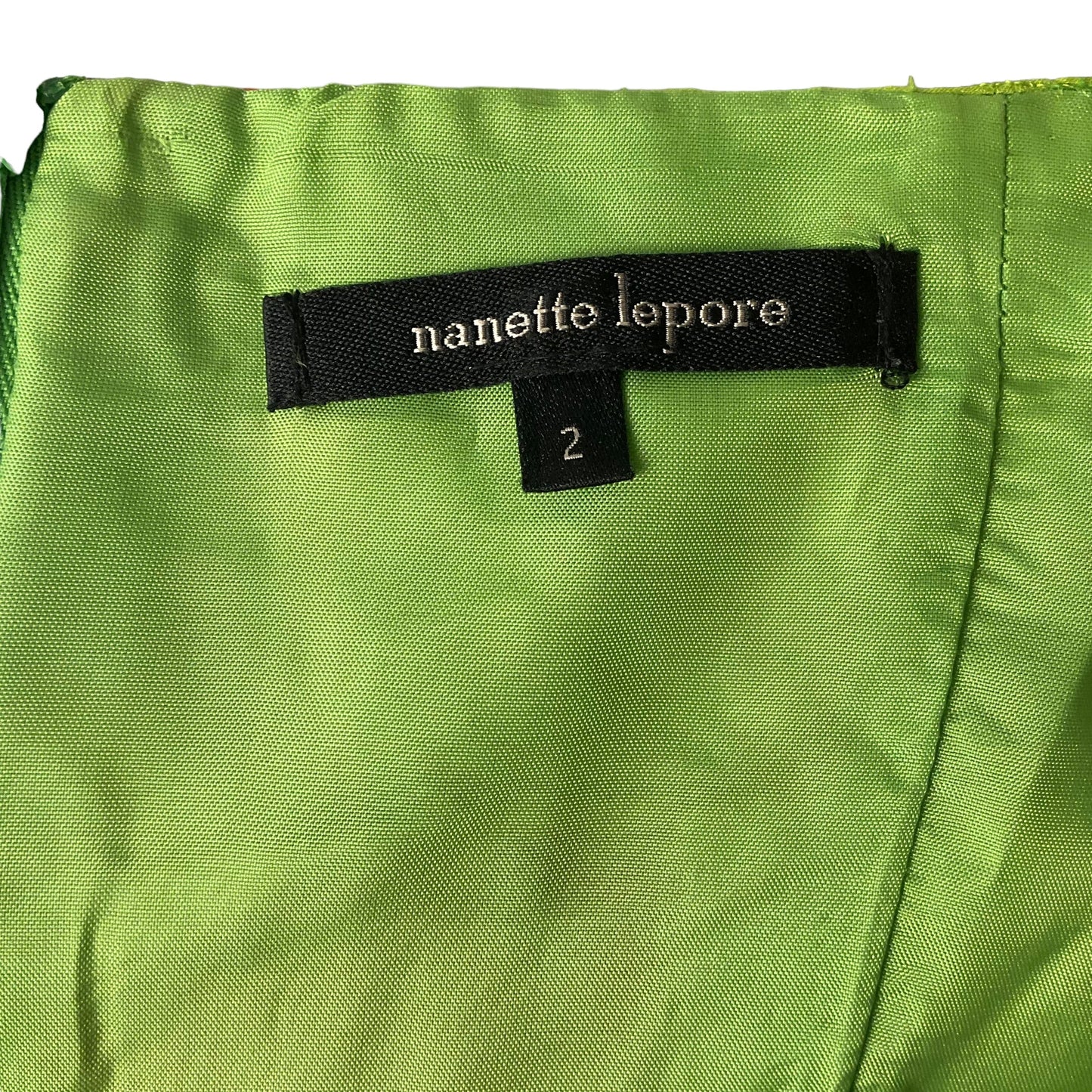 Dress Designer By Nanette Lepore In Green, Size: Xs