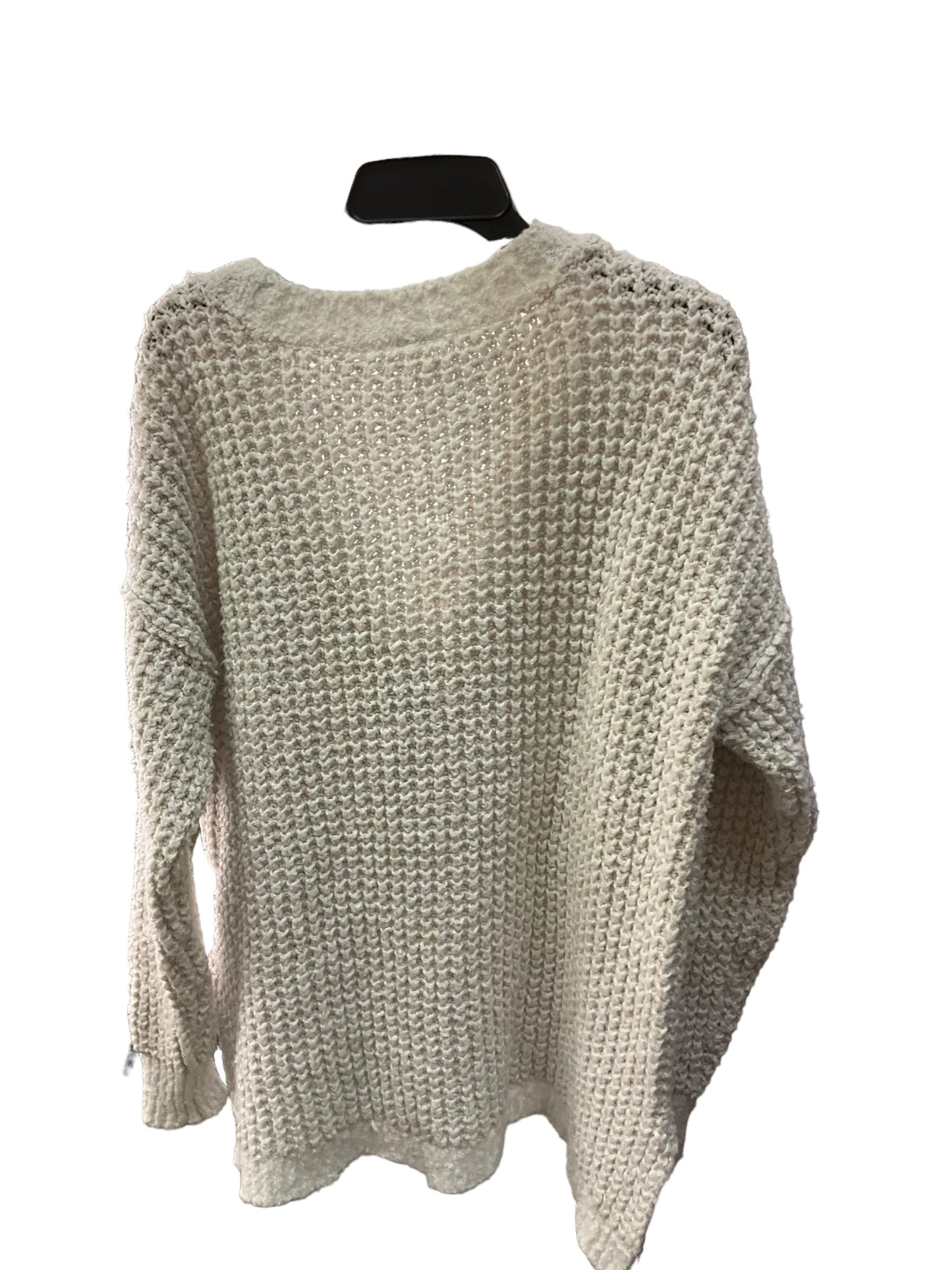 White Sweater Free People, Size L