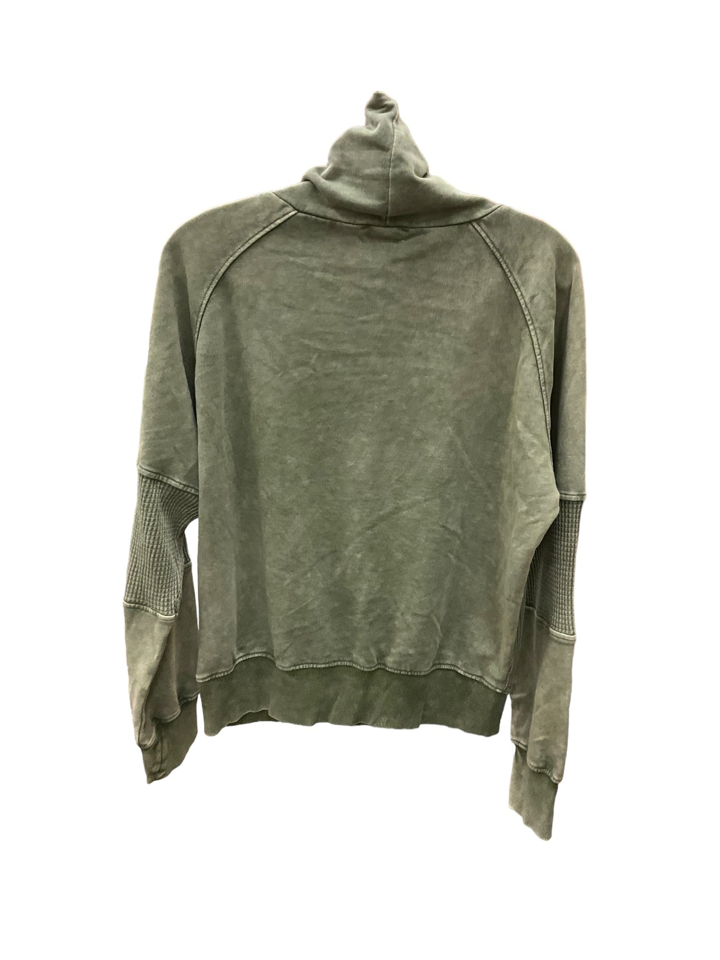 Top Long Sleeve By Nordstrom In Olive, Size: M