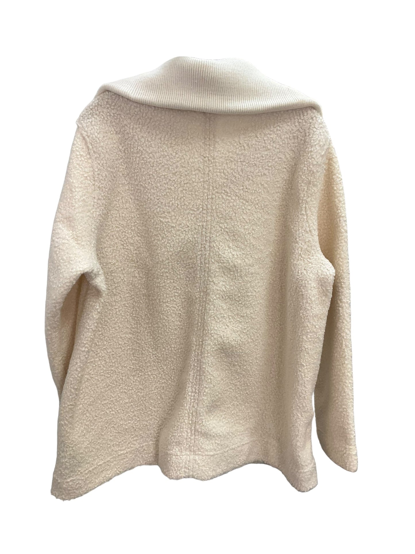 Athletic Fleece By Lands End In Cream, Size: Xl