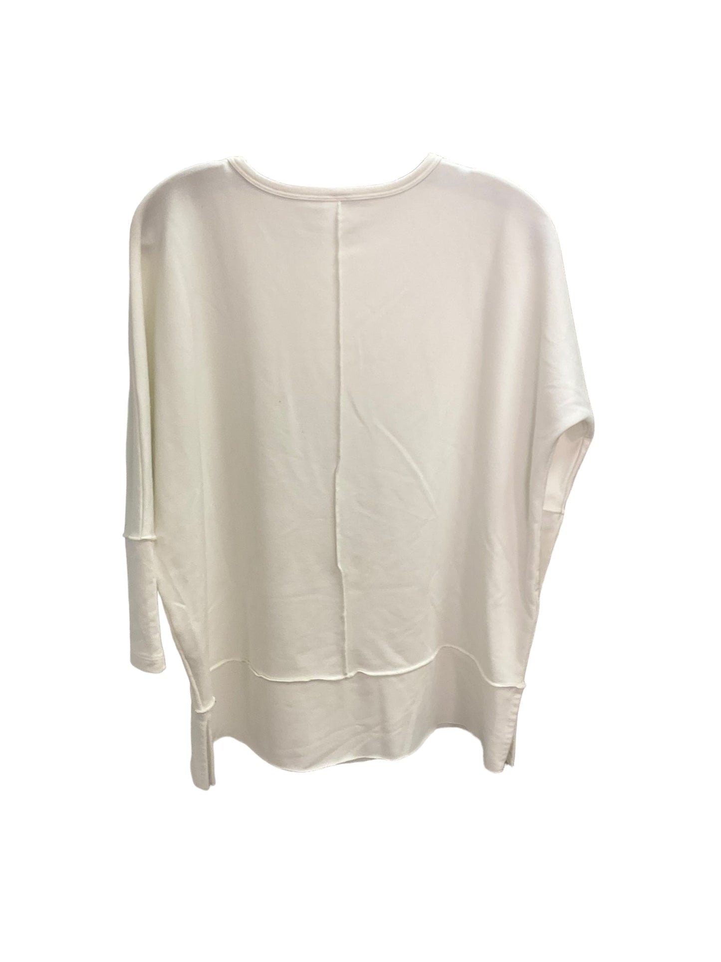 Top 3/4 Sleeve By Spanx In White, Size: Xs