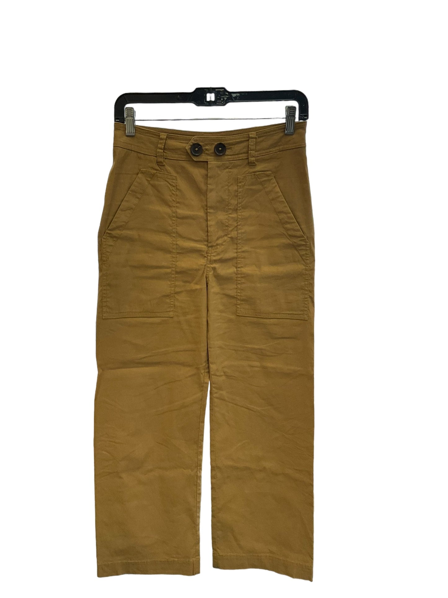 Pants Cargo & Utility By Maeve In Mustard, Size: S