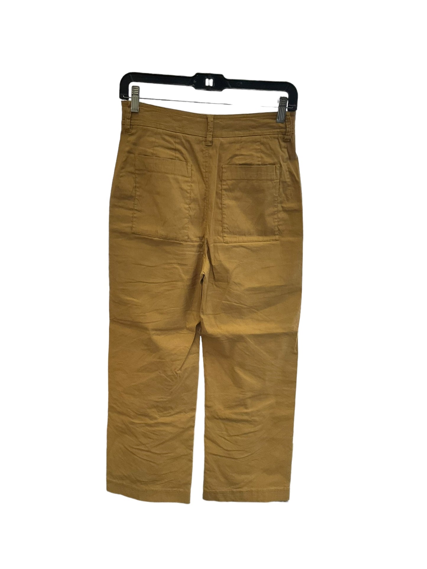 Pants Cargo & Utility By Maeve In Mustard, Size: S