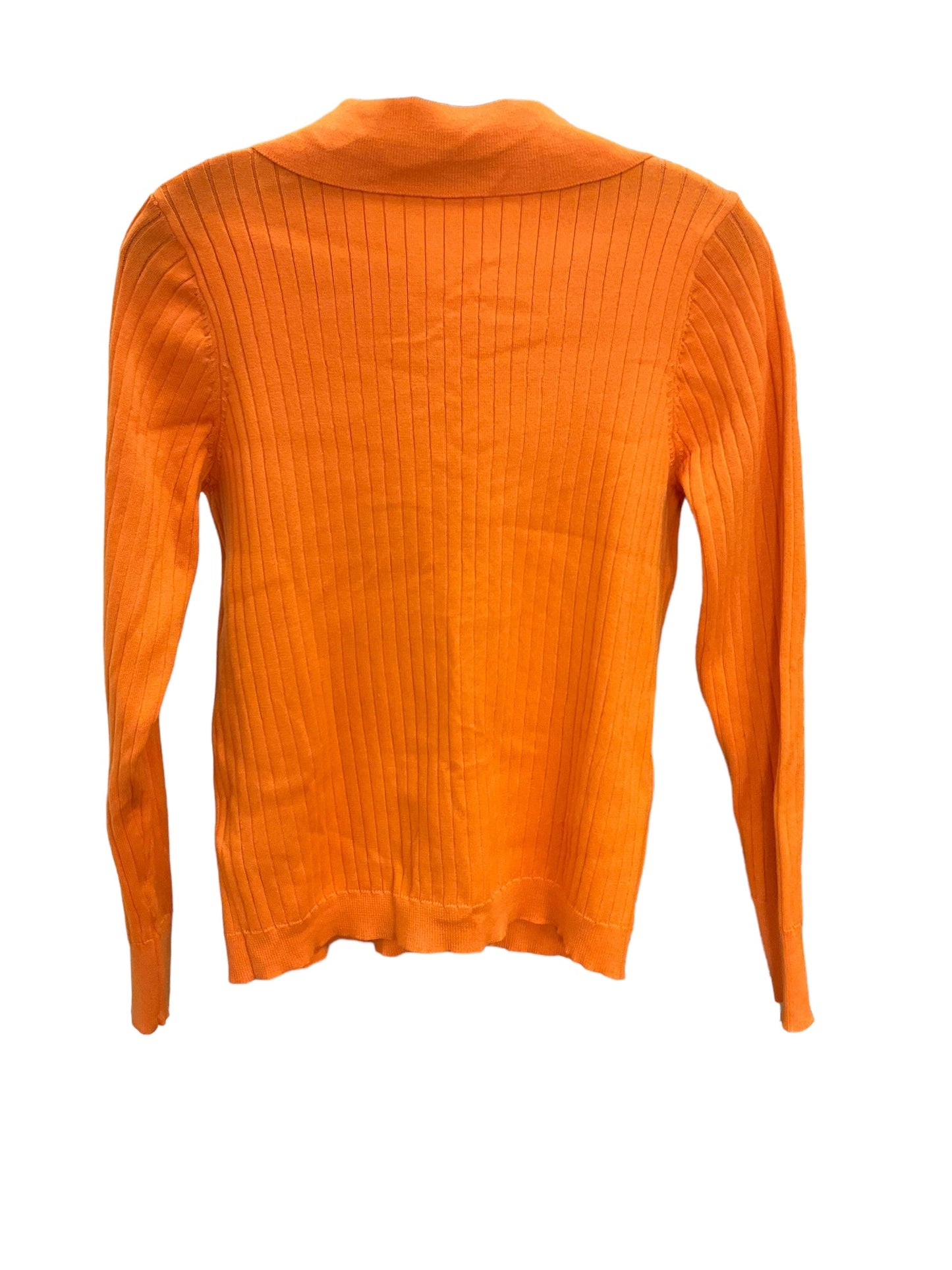 Top Long Sleeve Designer By Nanette Lepore In Orange, Size: S