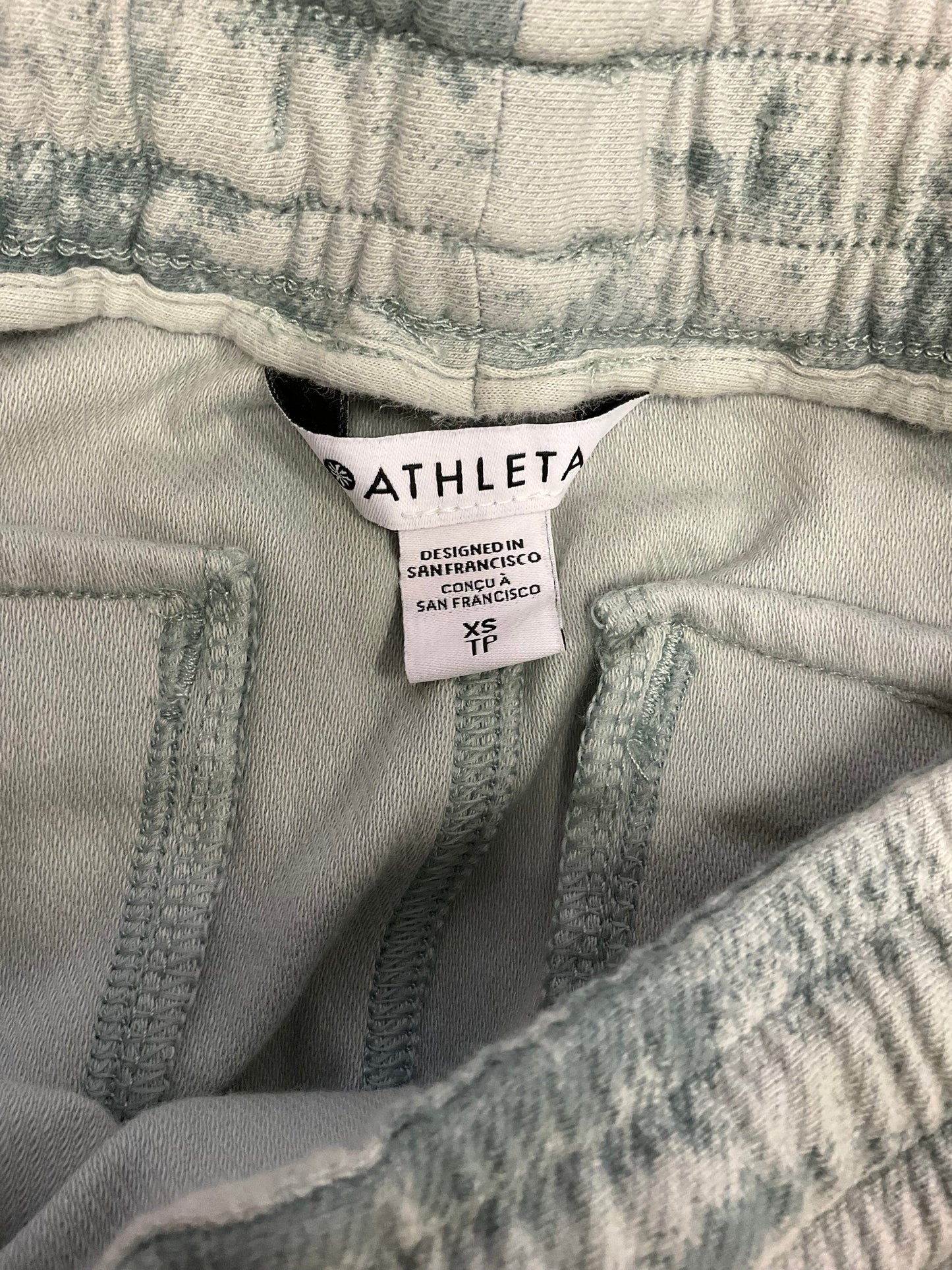 Athletic Pants By Athleta In Tie Dye, Size: Xs