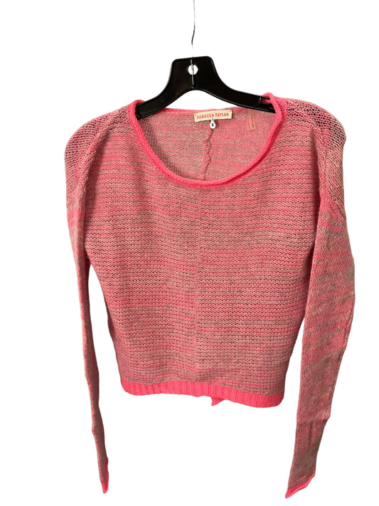 Sweater Cashmere By Rebecca Taylor In Pinkgray, Size: S