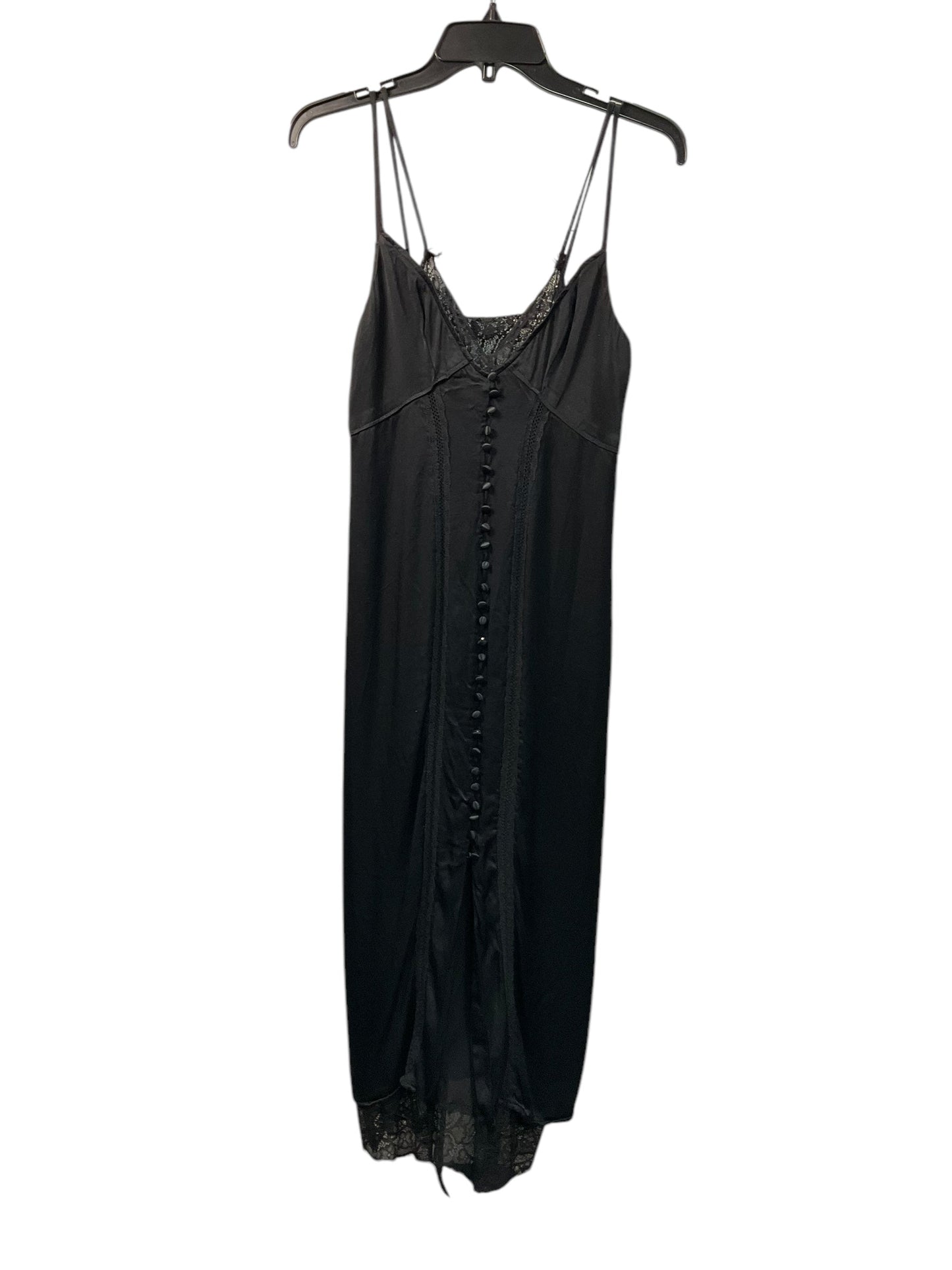 Dress Casual Midi By Anthropologie In Black, Size: S