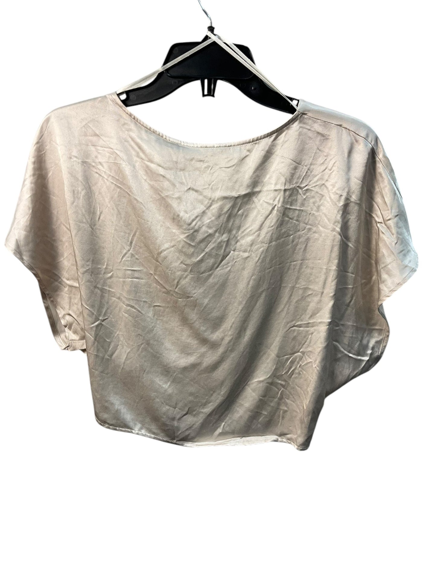 Top Sleeveless By Zara In Beige, Size: L