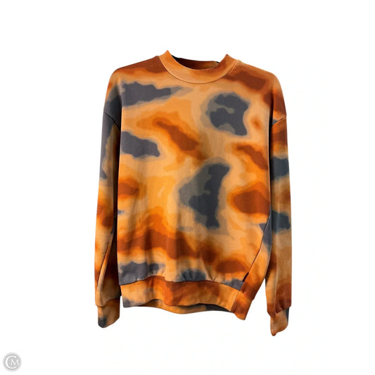 Sweatshirt Crewneck By Scotch & Soda In Orange, Size: S