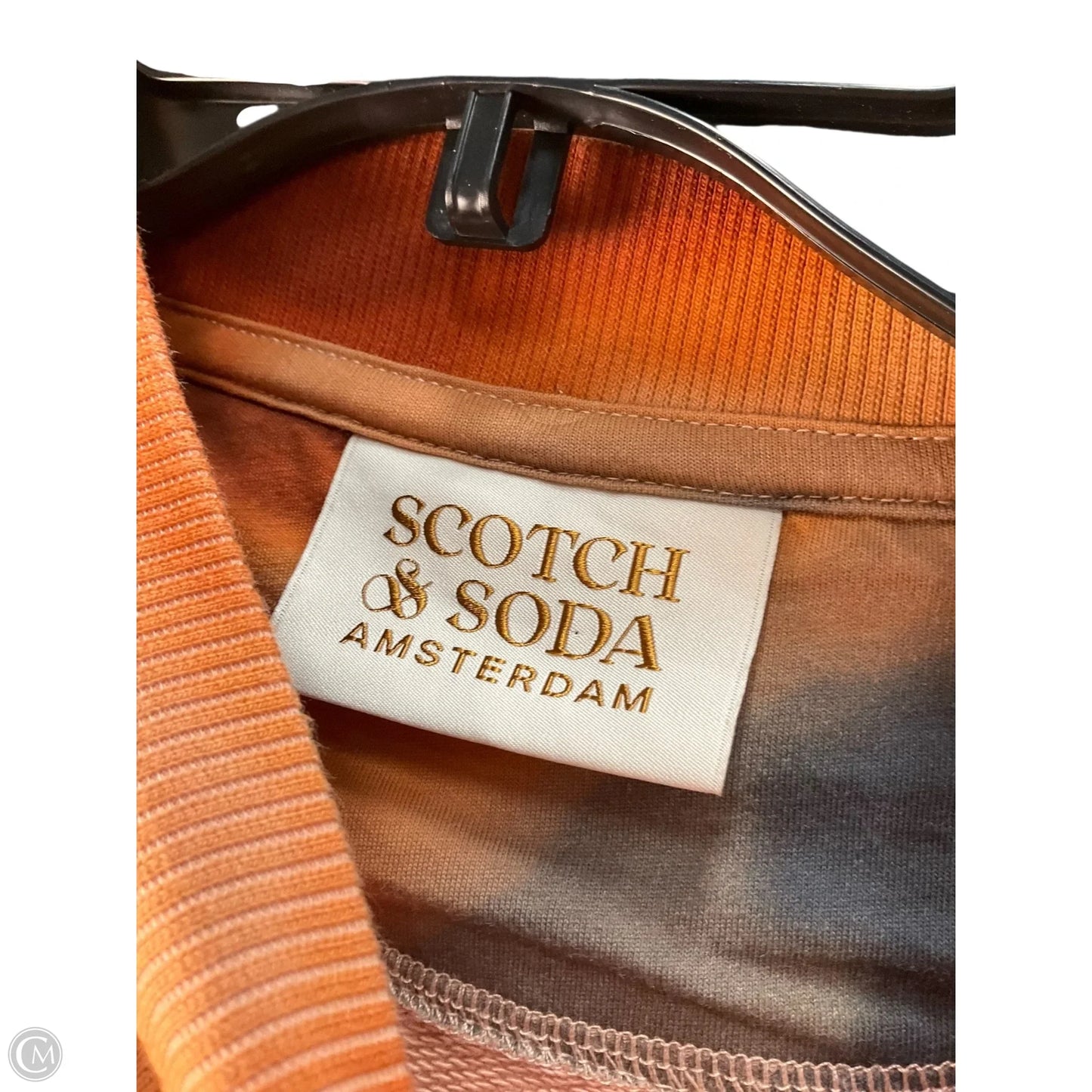 Sweatshirt Crewneck By Scotch & Soda In Orange, Size: S