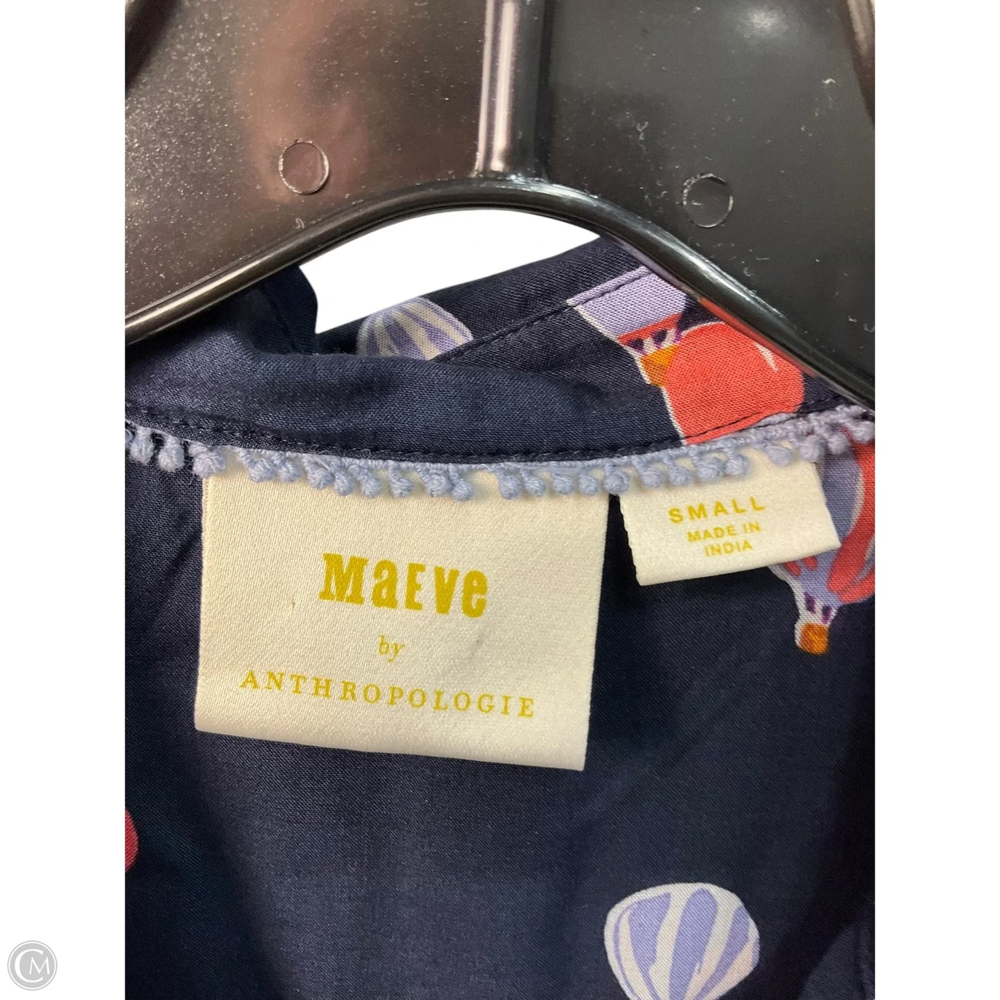 Top Sleeveless By Maeve In Navy, Size: S