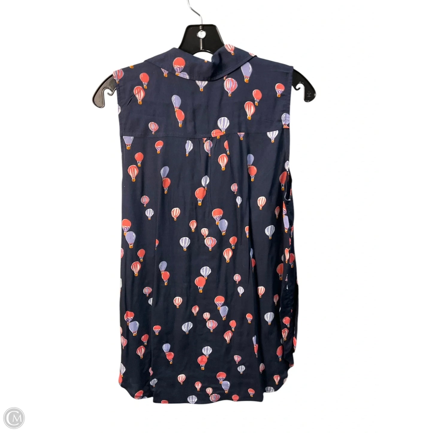 Top Sleeveless By Maeve In Navy, Size: S