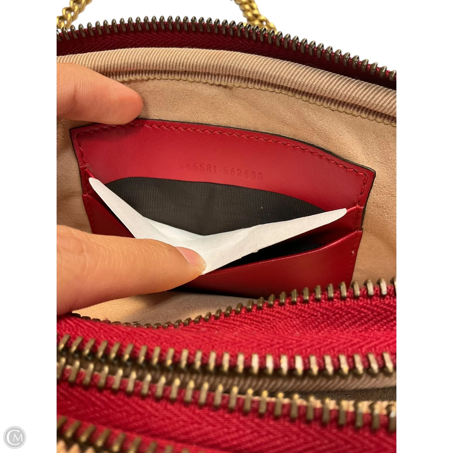 Crossbody Luxury Designer By Gucci, Size: Small