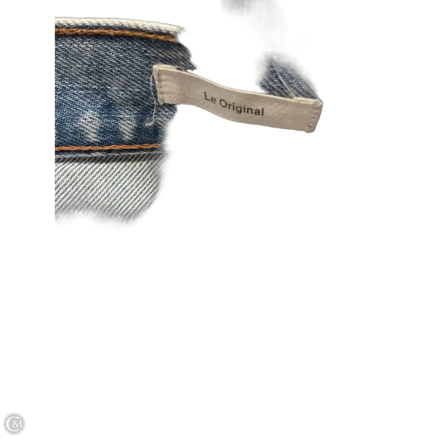 Jeans Straight By Frame In Blue Denim, Size: 0