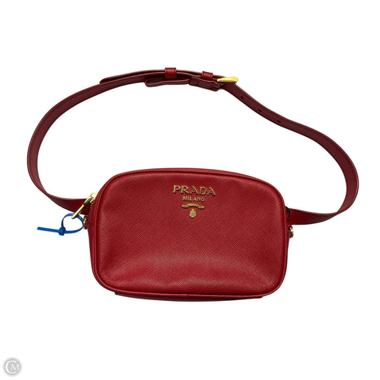 Belt Bag Luxury Designer By Prada, Size: Small