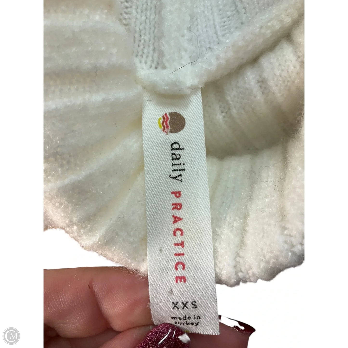 Dress Sweater By Daily Practice By Anthropologie In White, Size: Xs