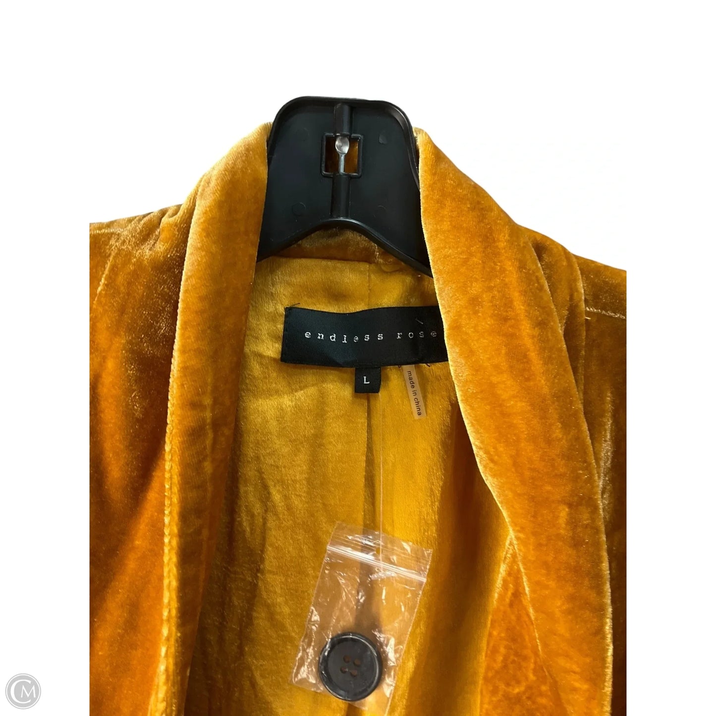 Blazer By Endless Rose In Yellow, Size: L