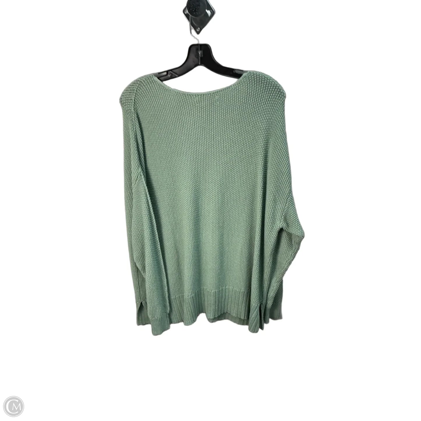 Sweater By Lucky Brand In Green, Size: 18