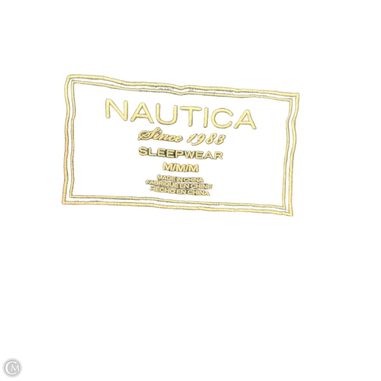 Pajamas 2pc By Nautica In Navy, Size: M