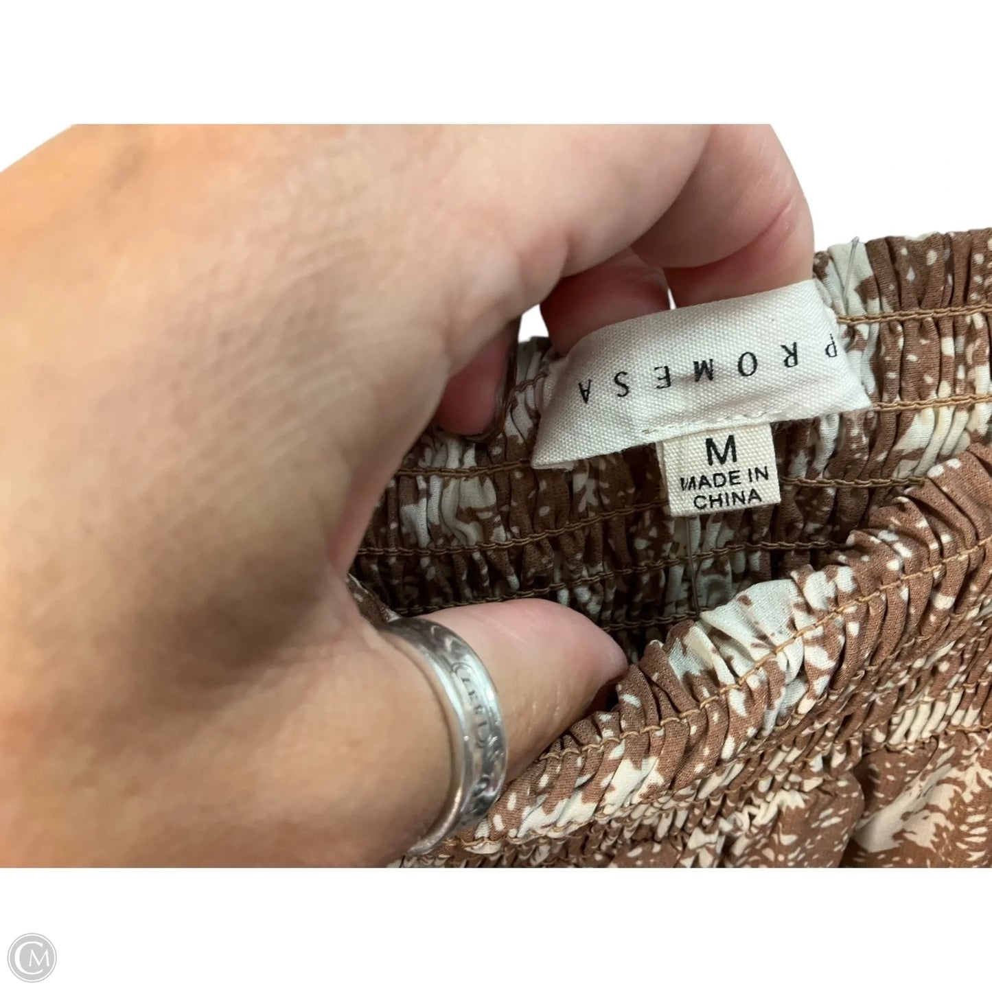 Skirt Maxi By Promesa In Tan, Size: M