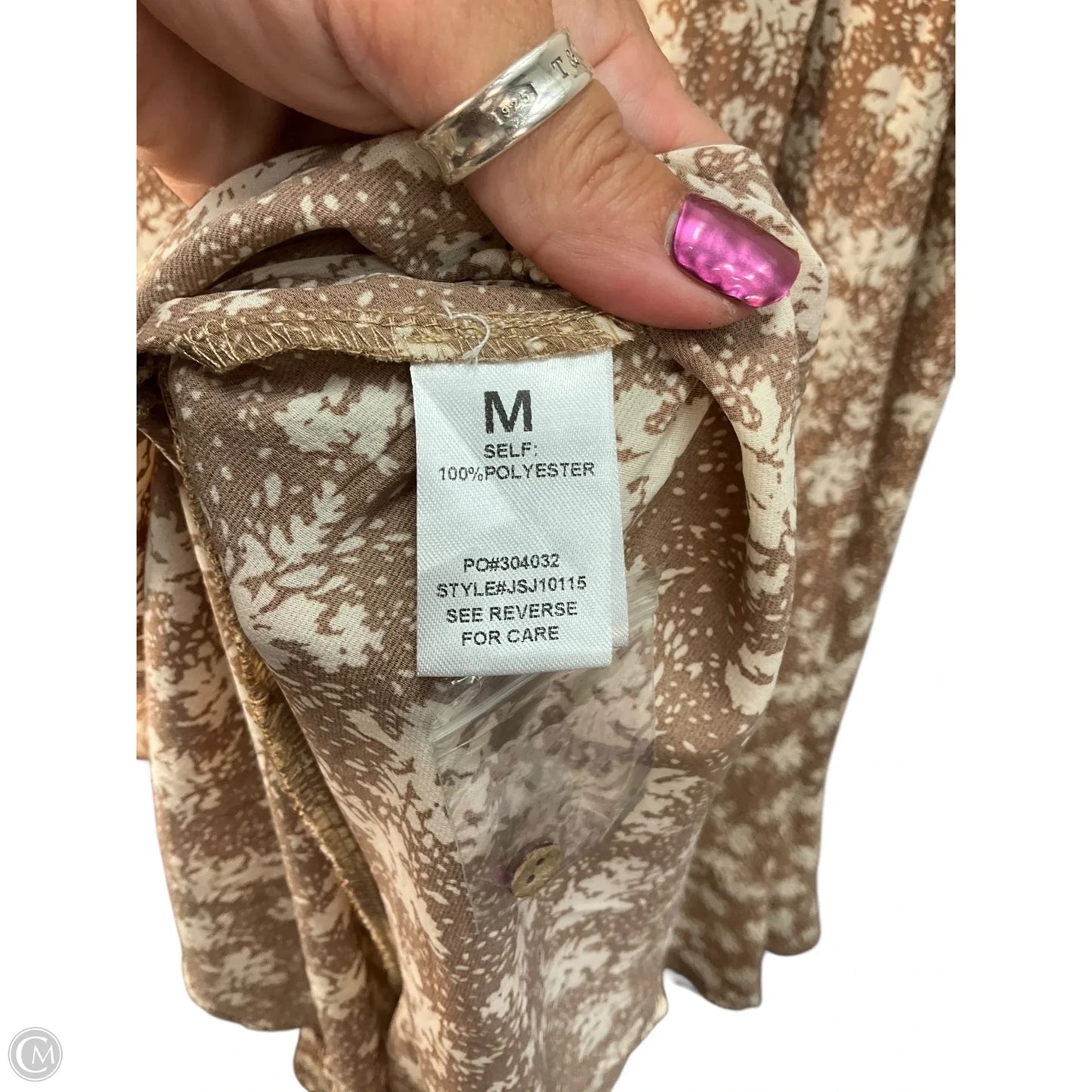 Skirt Maxi By Promesa In Tan, Size: M