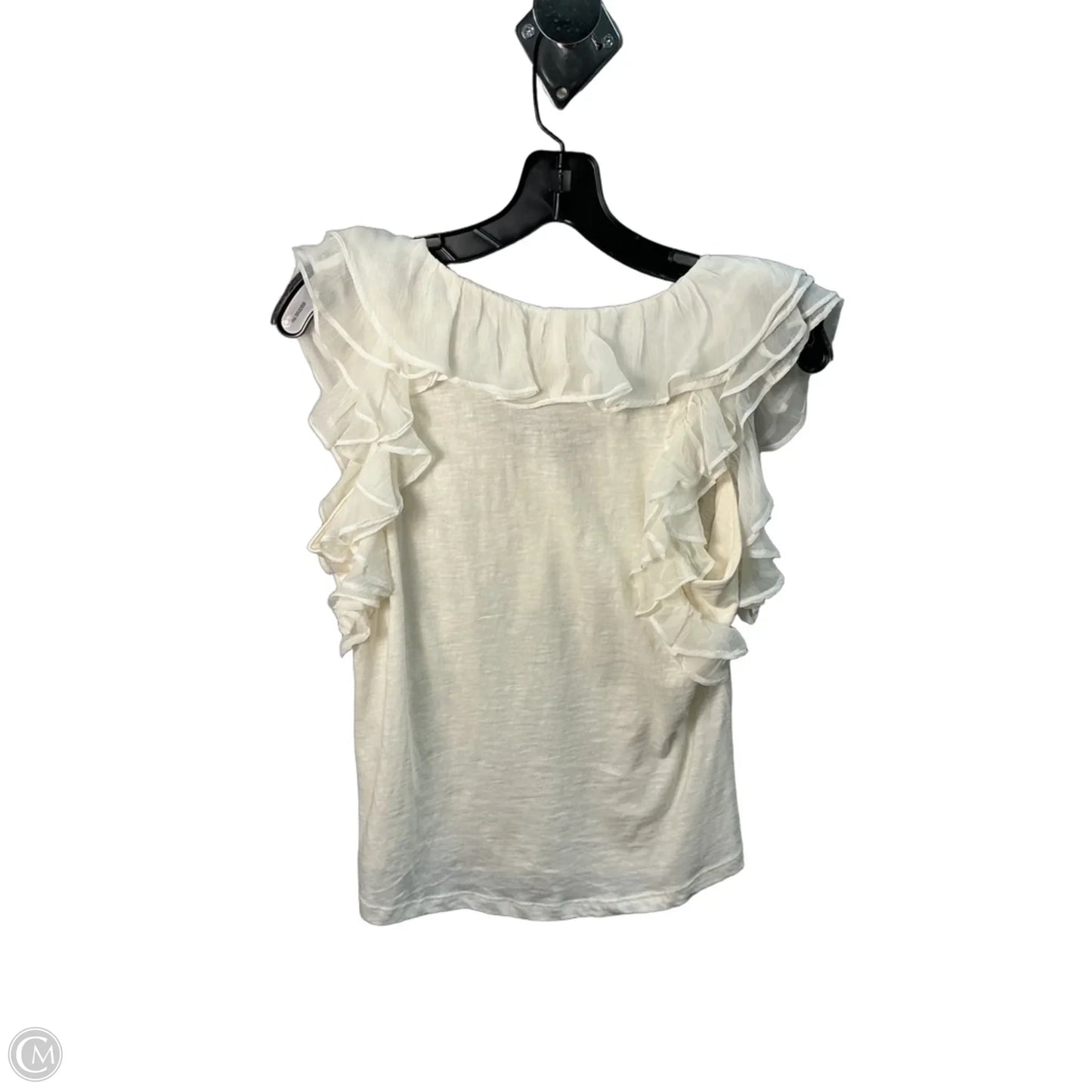 Top Sleeveless By Anthropologie In Cream, Size: Xs
