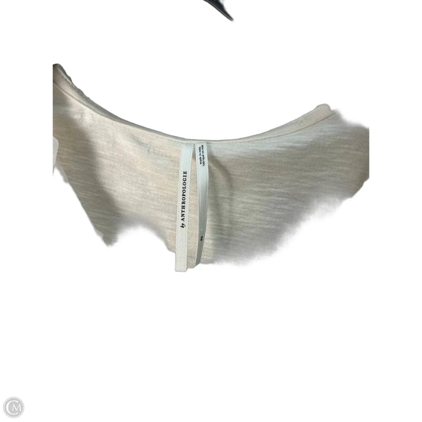 Top Sleeveless By Anthropologie In Cream, Size: Xs