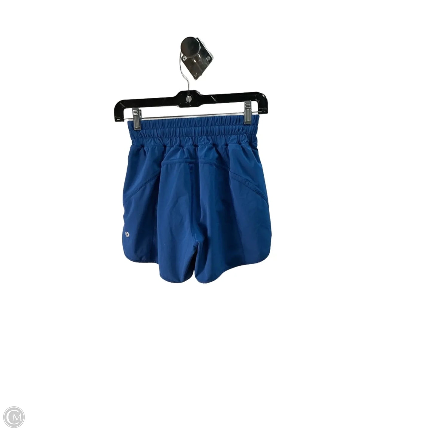 Athletic Shorts By Lululemon In Blue, Size: 4