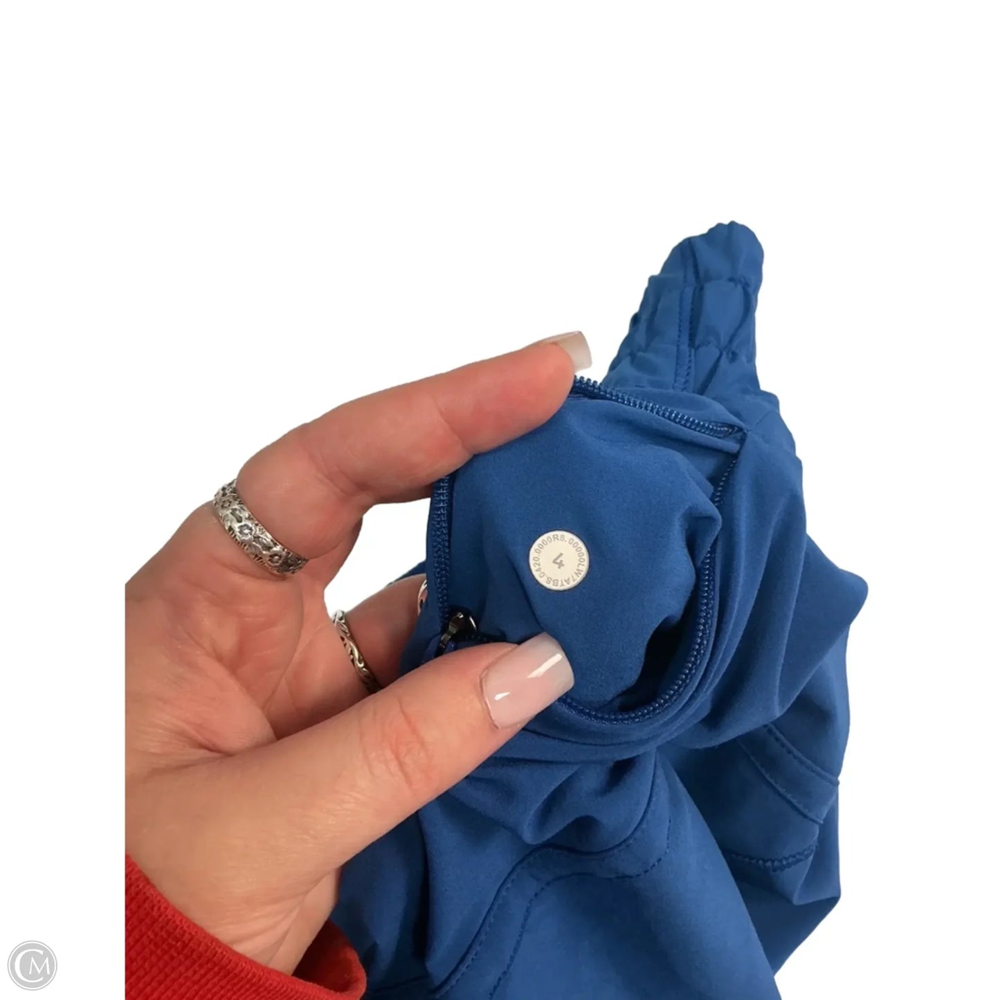 Athletic Shorts By Lululemon In Blue, Size: 4