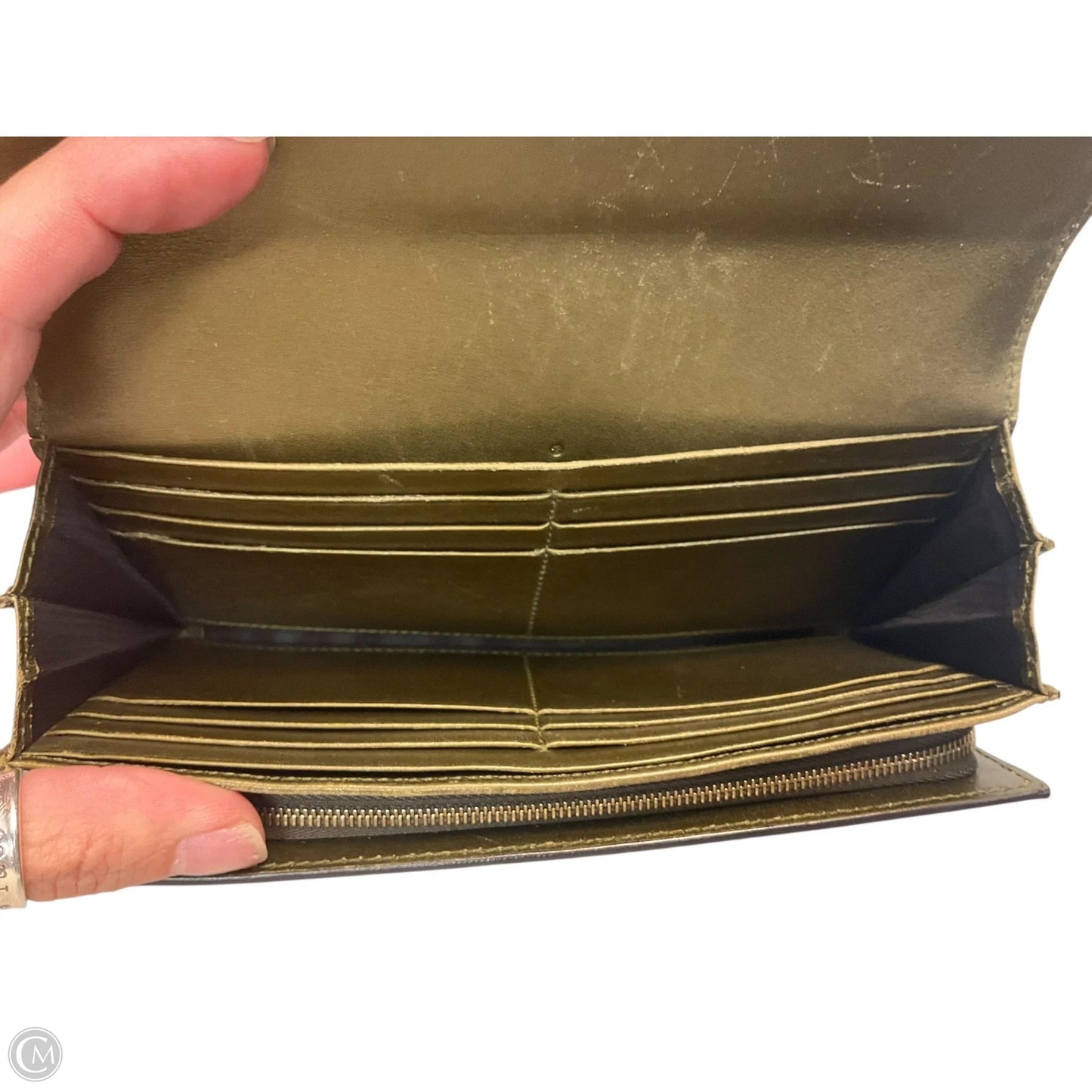 Wallet Luxury Designer By Gucci, Size: Medium