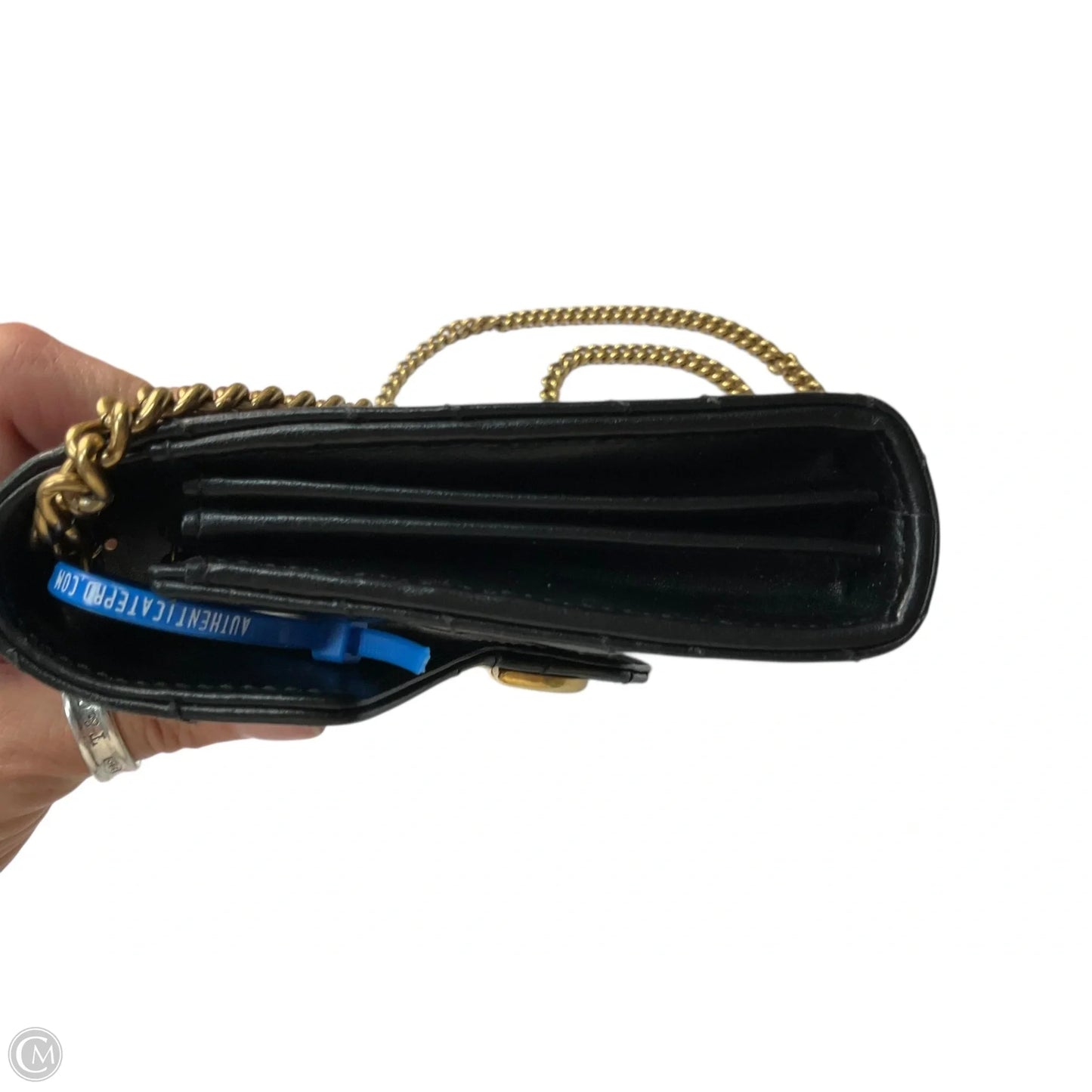 Crossbody Luxury Designer By Gucci, Size: Small