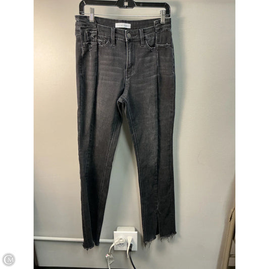 Jeans Straight By Flying Monkey In Black, Size: 4