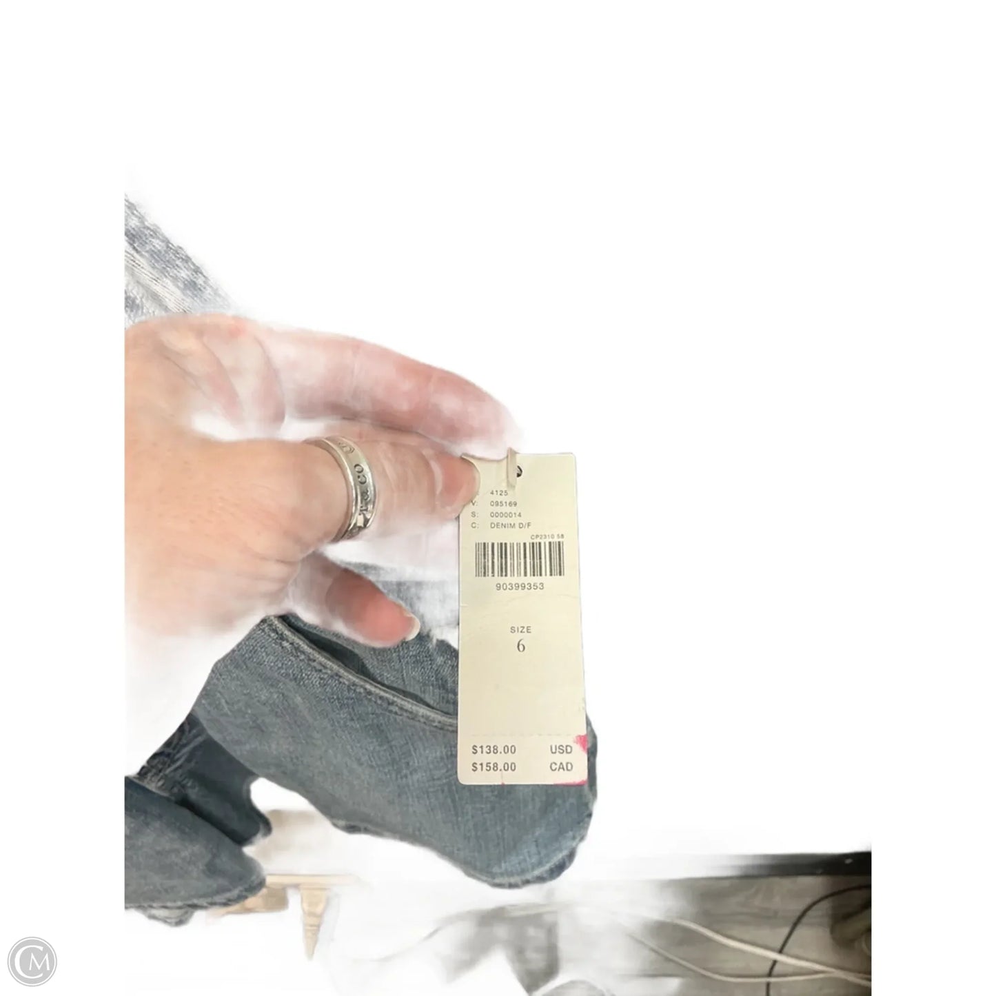 Shortalls By Anthropologie In Blue Denim, Size: S