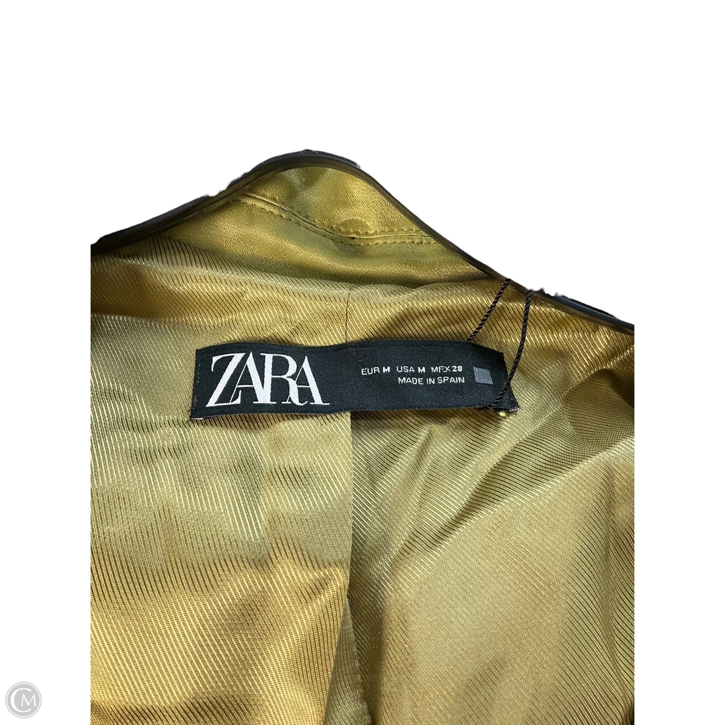Blazer By Zara In Green, Size: M