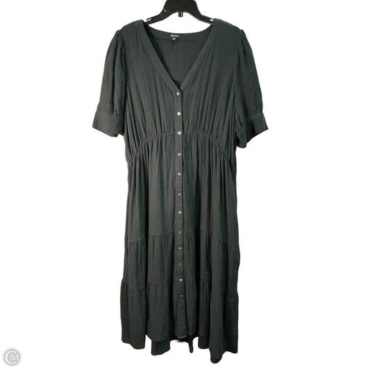 Dress Casual Maxi By Madewell In Black, Size: 18