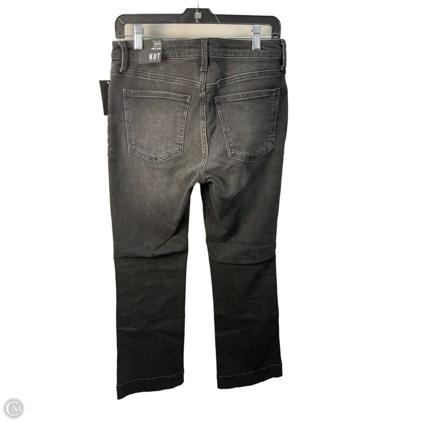 Jeans Flared By Kut In Black, Size: 4