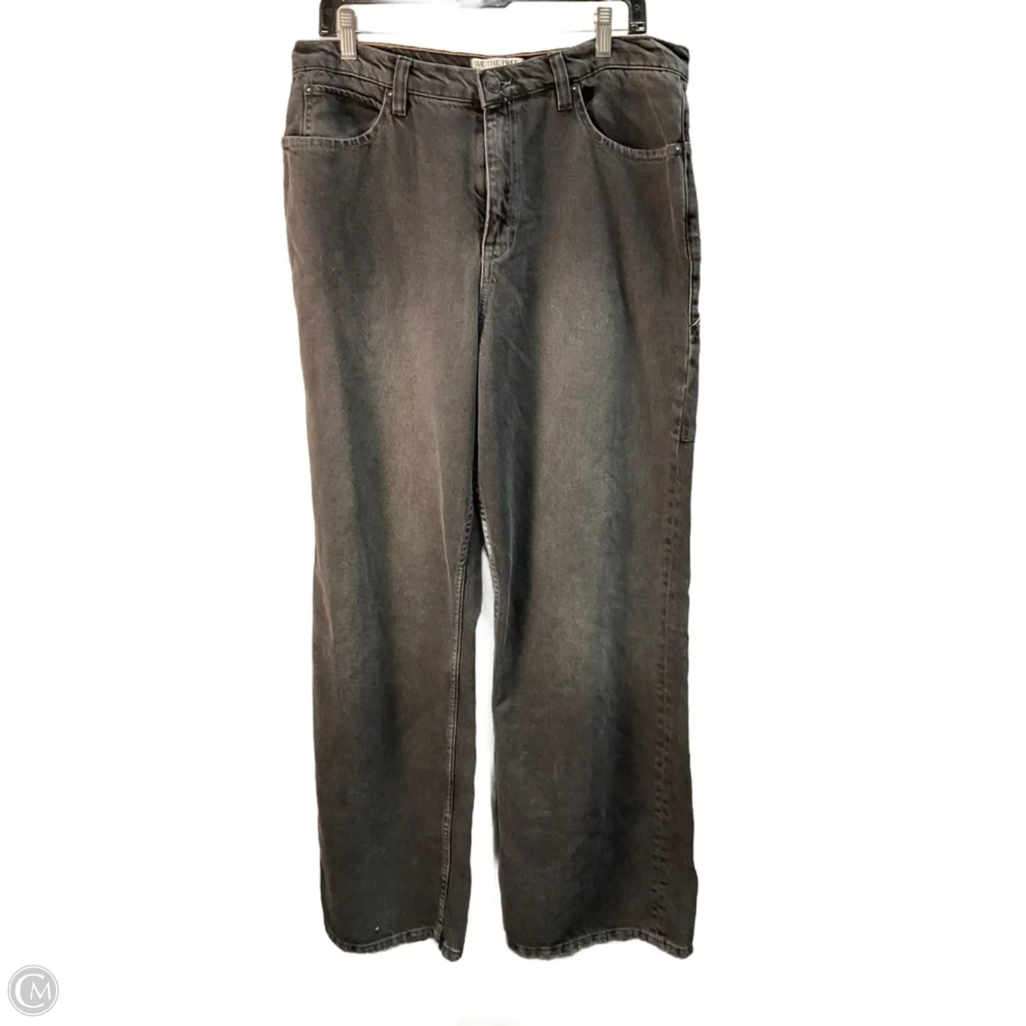 Jeans Wide Leg By We The Free In Black, Size: 12