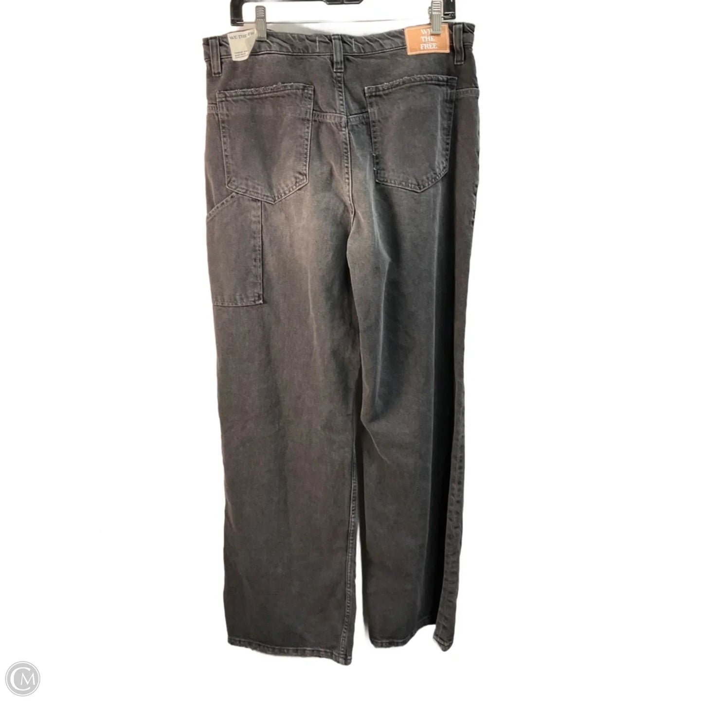 Jeans Wide Leg By We The Free In Black, Size: 12