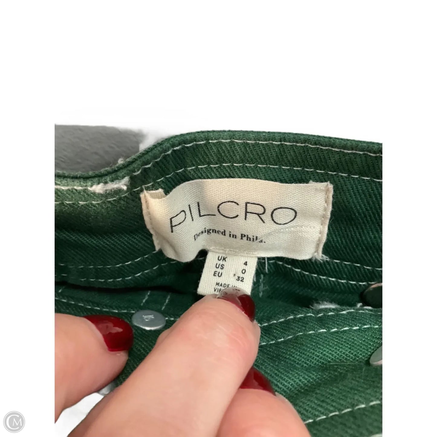 Skirt Maxi By Pilcro In Green, Size: 0