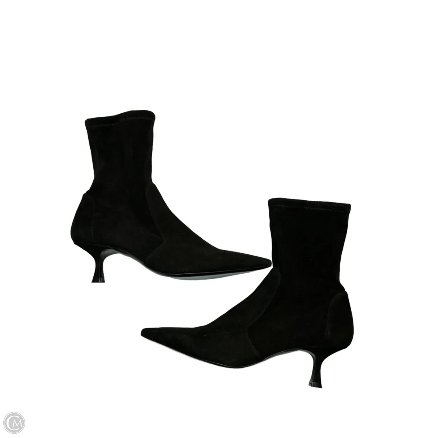 Boots Designer By Stuart Weitzman In Black, Size: 10