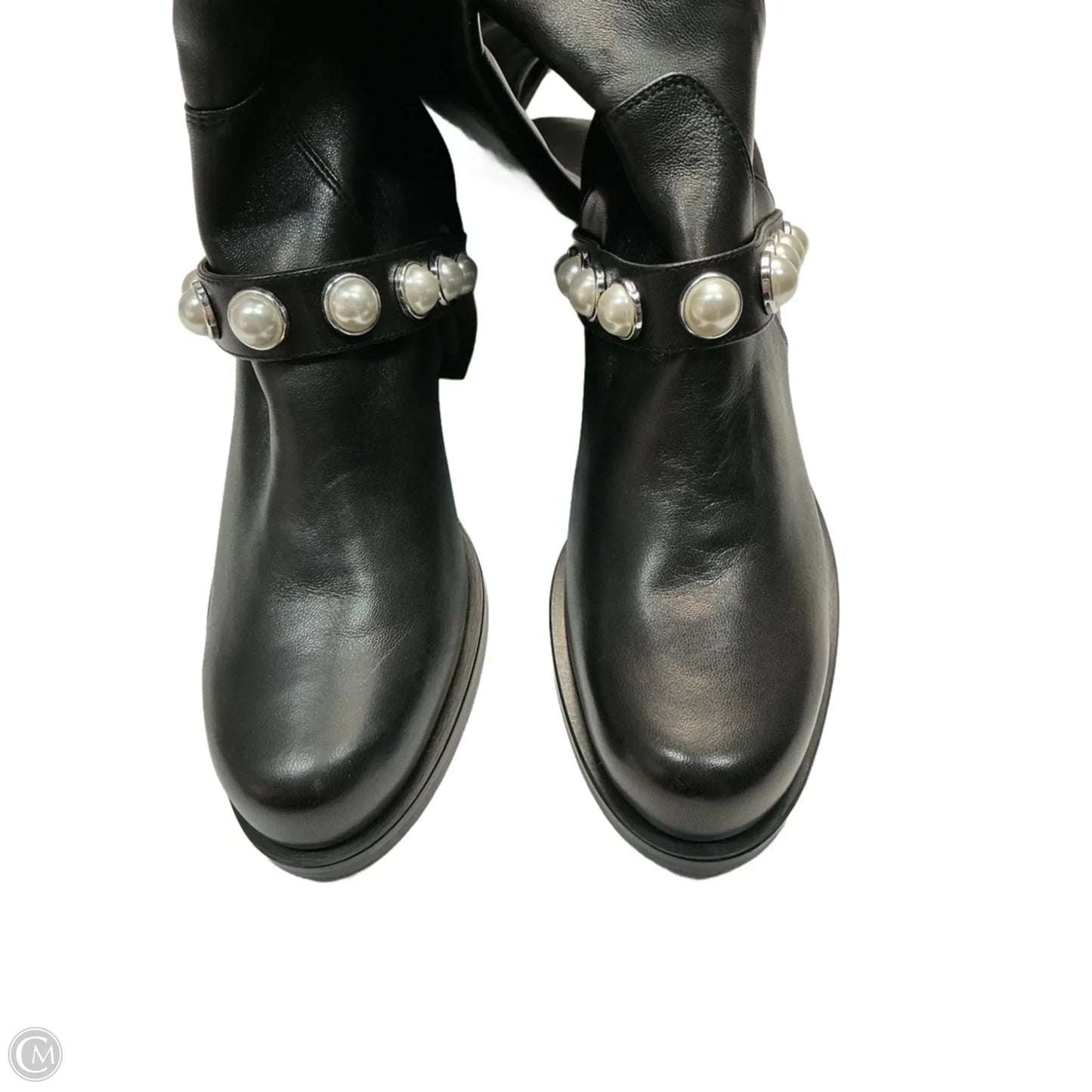 Boots Designer By Stuart Weitzman In Black, Size: 8