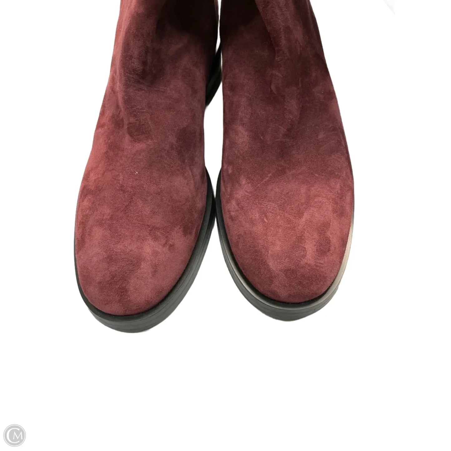 Boots Designer By Stuart Weitzman In Red, Size: 5.5