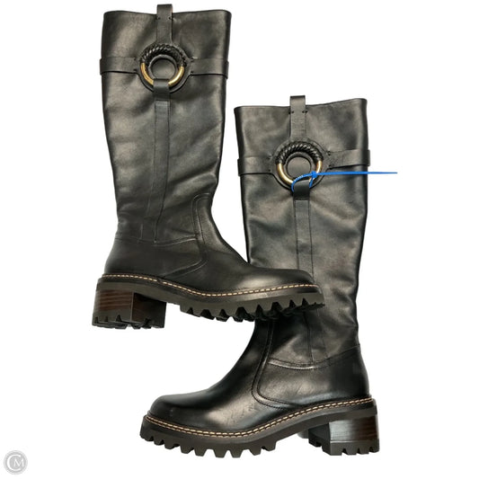 Boots Designer By See By Chloe In Black, Size: 9